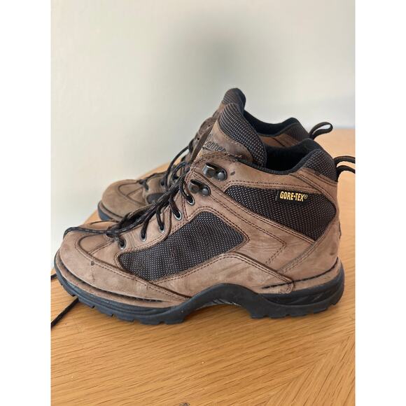 Danner Gore-Tex Hiking Boots Brown Leather Trail Outdoor Men’s 12